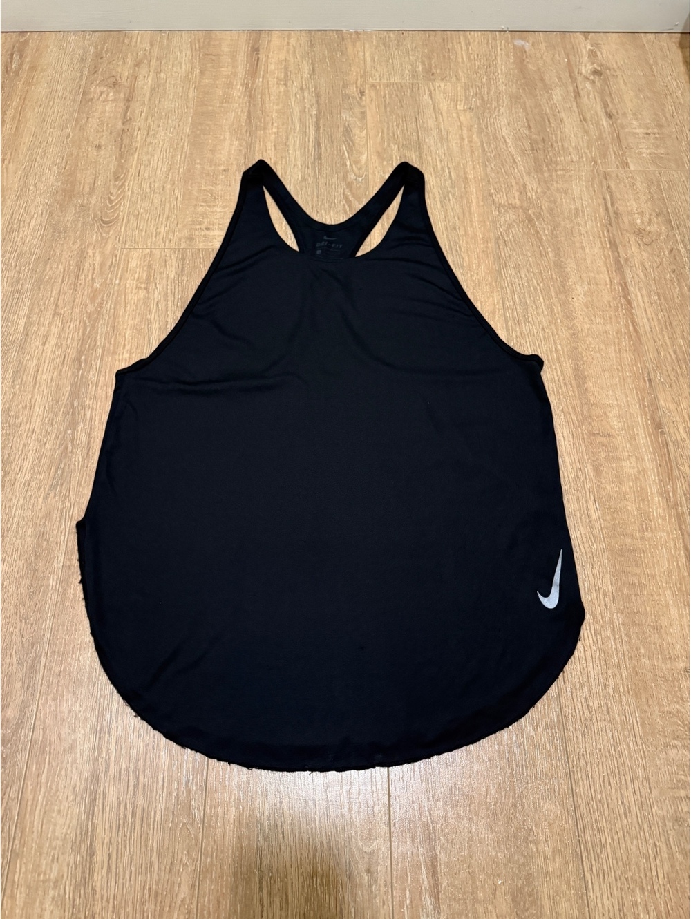 Nike Dri-FIT Black Racerback Athletic Tank Top | Size M